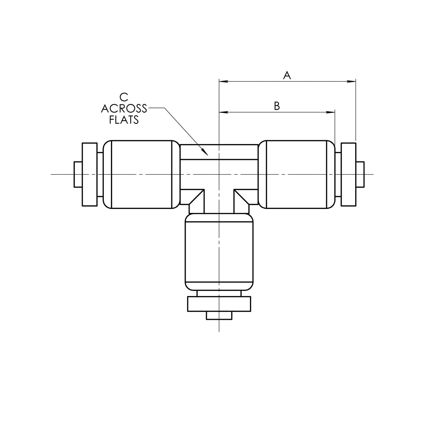 B-PC2603-5/32-5/32-5/32-FG